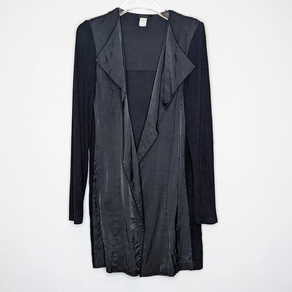 Kerisma Black Long Sleeve Cardigan Flowy Open Front